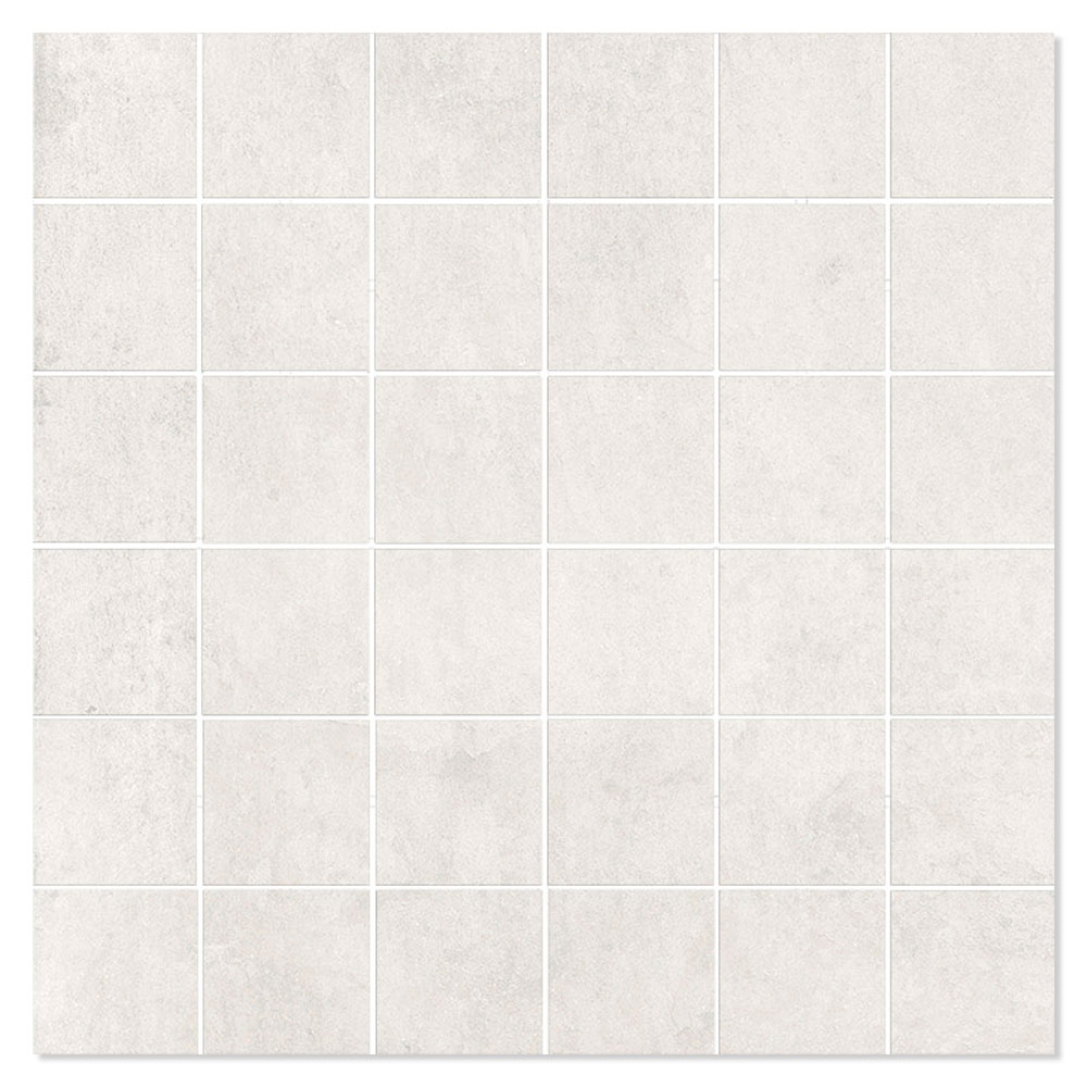 Mosaik Klinker Ecostone Ljusgrå Matt 30x30 (5x5) cm